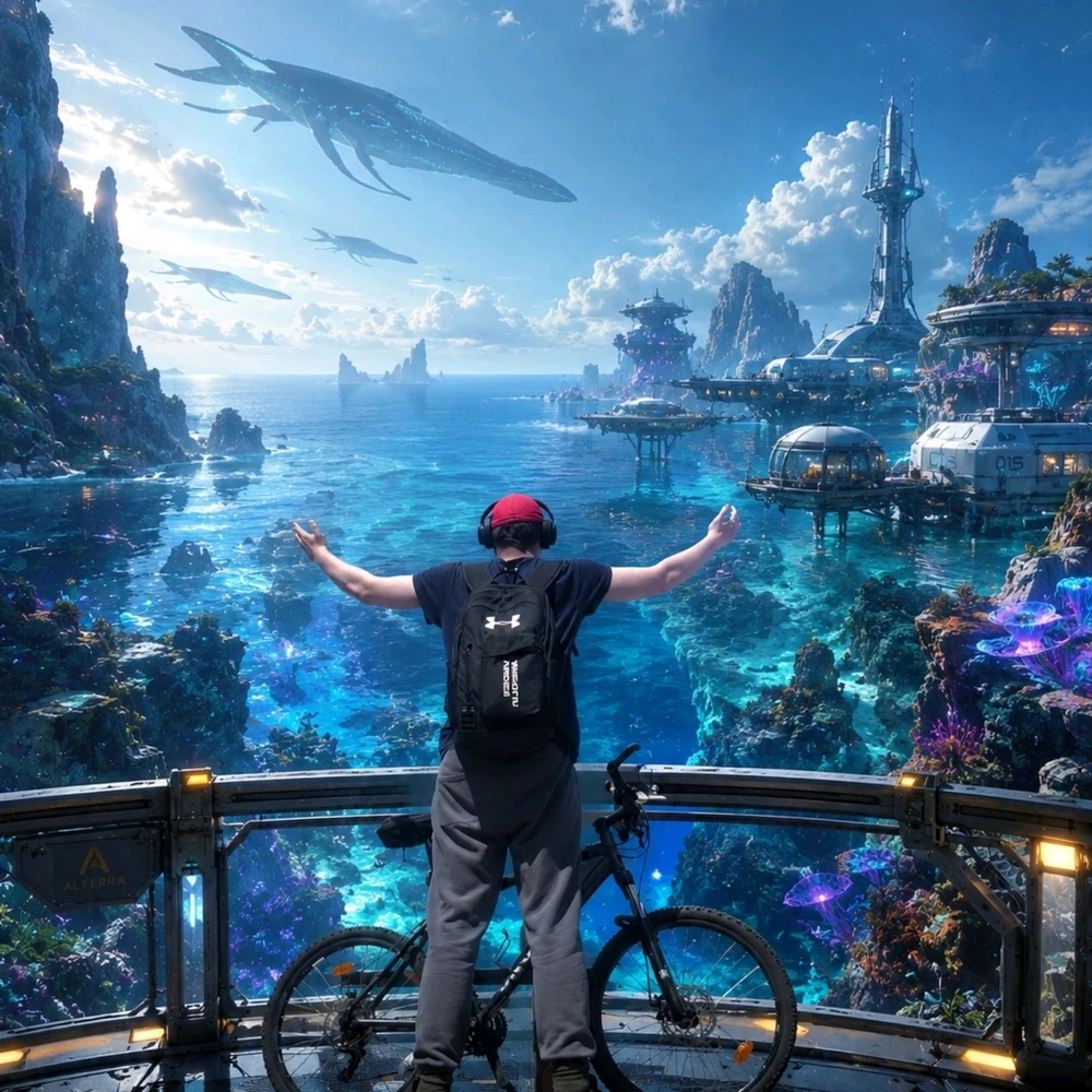 This was like a week before the Subnautica 2 come out