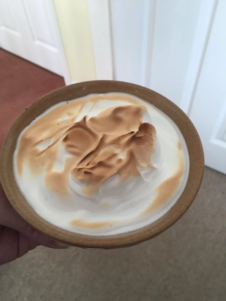 Key Lime pie without the pastry 
