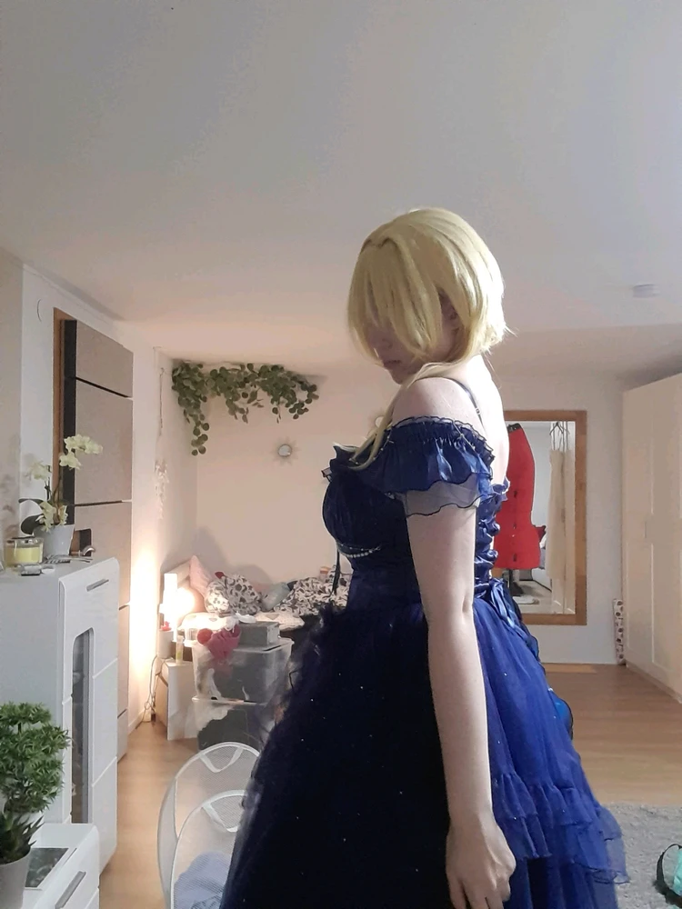Also, this was my prom dress