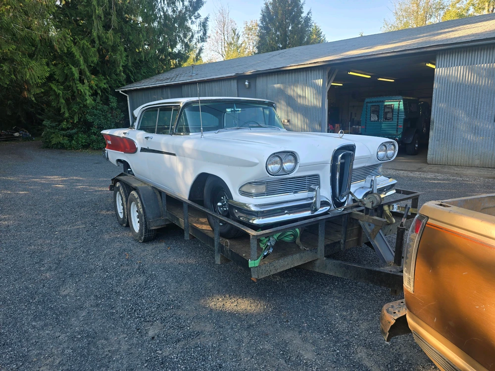 Got her home and she's all mine. She's not mint im still in love it was was a sketchy ride home 