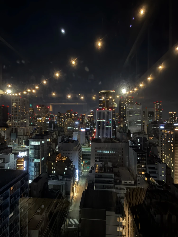 Rooftop bar moment 