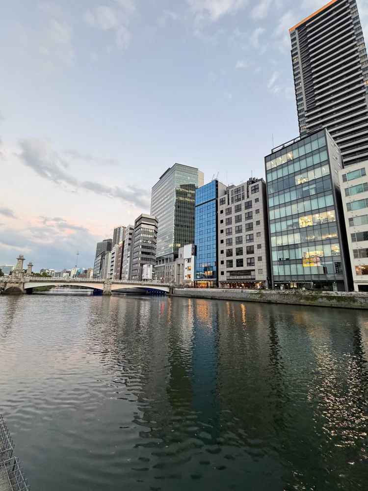 By the beautiful riverside 