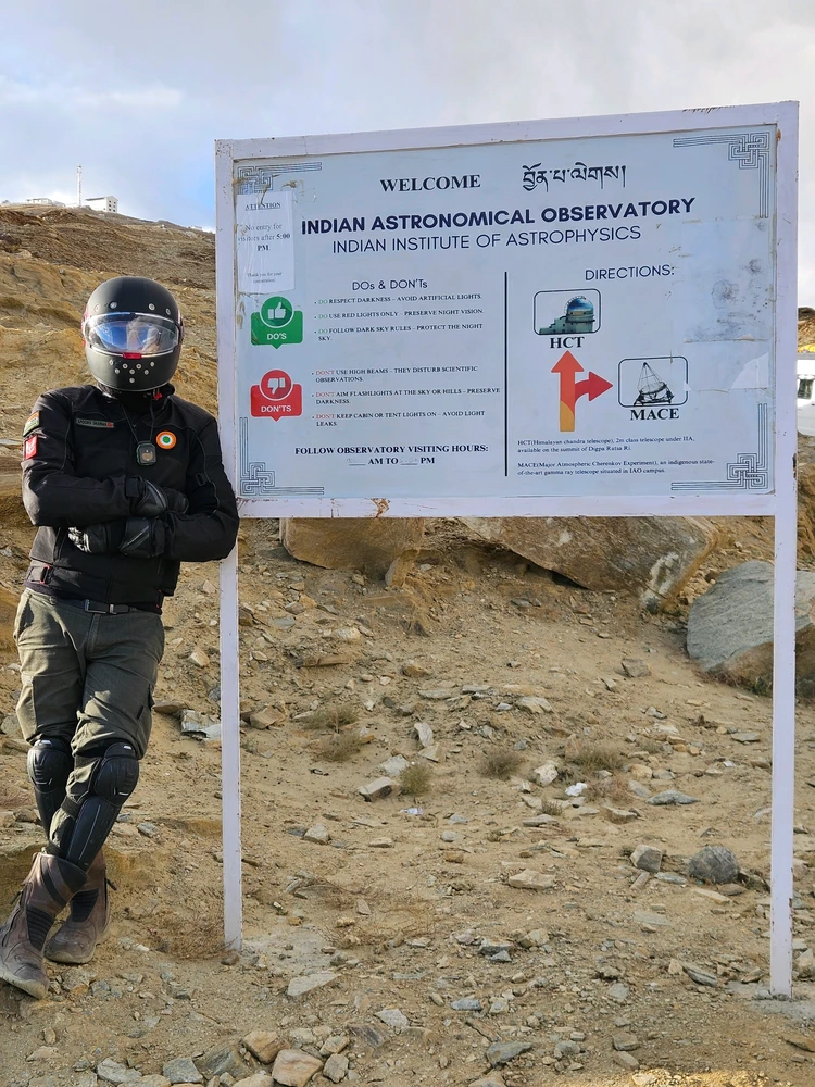 Indian Astronomical Observatory, Hanle at 14764 ft