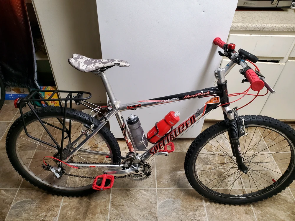 Johnny the Specialized HardRock Comp x Samurai prototype 