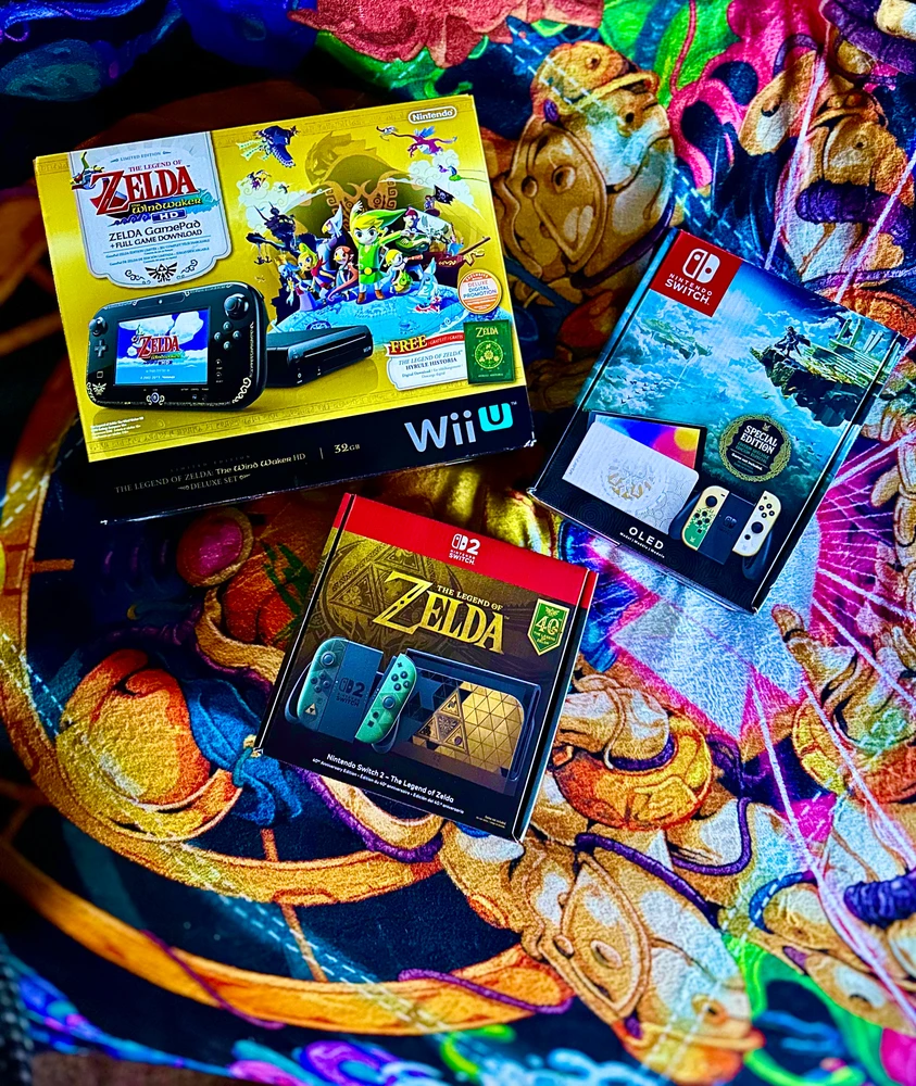Legend of Zelda Edition Consoles (Wii U ~ Switch ~ Switch 2) 
